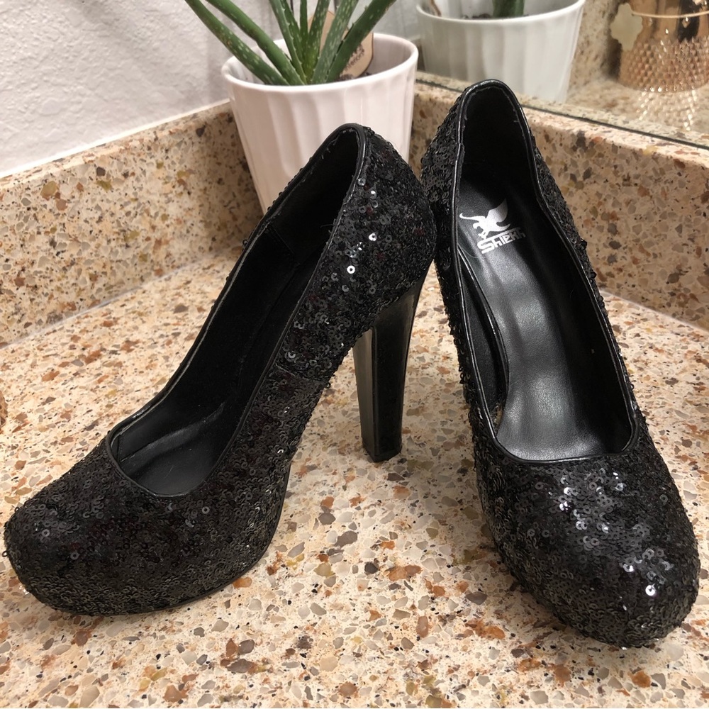 Sequins Heels